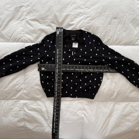 Club Monaco silk bomber jacket - Picture 6 of 6